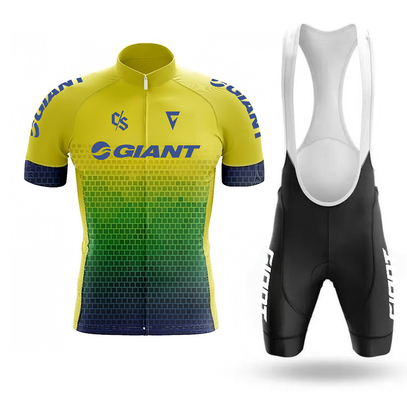 Cycling Bib Shorts - Erkekler için Dev Bisiklet Forması, Yol