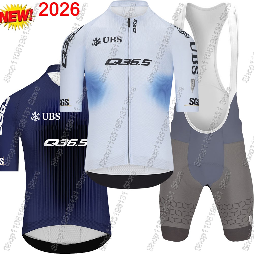 Cycling Bib Shorts - Q36.5 Takım 2026 Bisiklet Forması Seti